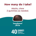 Nature Made Wellblends Stress Relief Gummies, L Theanine 200Mg To Help Reduce Stress, With Gaba 100Mg, Same Day Stress Support, 40 Strawberry Flavor Gummies