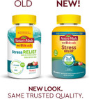 Nature Made Wellblends Stress Relief Gummies, L Theanine 200Mg To Help Reduce Stress, With Gaba 100Mg, Same Day Stress Support, 40 Strawberry Flavor Gummies