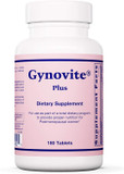 Optimox Gynovite Plus - Postmenopausal Support - Multivitamin And Multimineral Complex Supplement With Magnesium For Women - 180 Tablets