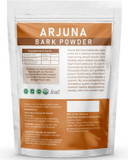 Organic Arjuna Bark Powder | Terminalia Arjuna | Ayurvedic Heart Health Powder | Usda Certified By Proud Planet (16 Ounce)