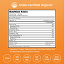 Organic Maca Powder - Peruvian Grown Maca Blend With Yellow, Black & Red Roots - Gelatinized For Superior Bioavailability - Natural, Vegan & Non-Gmo, 8Oz