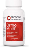 Protocol Ortho Multi - Complete Multivitamin For Women And Men, Minerals Supplements - 90 Softgels