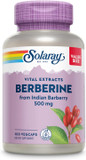 Solaray Berberine 500 Mg From Indian Barberry Root, Berberine Hcl Extract For Healthy Metabolism And Ketone Synthesis Support, Ampk Activator, 60 Day Guarantee100Ct