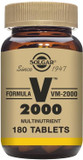 Solgar Formula Vm-2000 (Multinutrient System), 180 Tablets - Premium Quality Multiple - Contains Zinc - Supports A Healthy Immune System - Vegan, Dairy Free, Kosher - 90 Servings