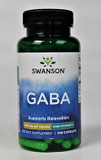 Swanson Amino Acid Gaba 500 Milligrams 100 Capsules