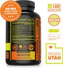 Zhou Lyte Up Advanced Electrolyte Supplement | Rehydrate After A Workout Or Support A Keto Diet With Calcium | 100 Ct