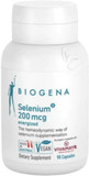 Biogena Selenium 200 Mcg Energized - Antioxidant, Thyroid & Immune Support - Developed With Vivamayr Health Center