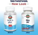 Kal Silica Plus, Silica Gel With Horsetail Extract, Healthy Hair, Skin & Nails Support, Maximum Absorption, Vibrant Hair, Glowing Skin Supplement, Vegan, Gluten Free, 90 Serv, 90 Quick Dissolve Tabs