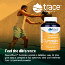 Trace Minerals | Concentrace Chewable Gummies Full Spectrum | Provide Potent Energy, Metabolic & Mood Support | Healthy Joints Bones And Teeth | Natural Pineapple | 90 Ct