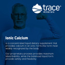 Trace Minerals | Liquid Ionic Calcium | Healthy Bones, Teeth And Muscle Contraction | Certified Vegan, Gluten Free, Non Gmo | 59Ml