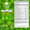 Trace Minerals | Power Pak Electrolyte Powder Packets | 1200 Mg Vitamin C, Zinc, Magnesium | Boost Hydration, Immunity, Energy, Muscle Stamina | Lemon Lime | 90 Packets0.17 Ounce (Pack Of 90)