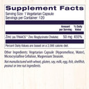 Healthy Origins Zinc Bisglycinate Chelate, 50 Mg - Chelated Zinc For Immune Support, Cellular Health, & Eye Health - Skin, Hair & Nails Vitamin - Non-Gmo & Gluten-Free Supplements - 120 Softgels
