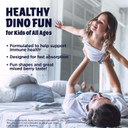 Kal Kids Zinc Elderberry Dinosaurs, Immune Support Supplement* For Children W/ Sambucus Elderberry, Fast Dissolving Mixed Berry Activmelts, Fun, Tasty Dino Shapes, Vegan, 90 Servings, 90 Micro Tablets