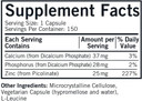 Kirkman  Zinc Picolinate 25 Mg - Hypoallergenic  150 Vegetarian Capsules  Gluten Free  Casein Free  Minerals
