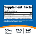 Nutricost Zinc Gluconate 240 Vegetarian Capsules (50Mg) - Gluten Free And Non-Gmo240 Count (Pack Of 1)
