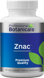 Professional Botanicals Znac - Highly Absorbable Zinc Supplement To Support Immune Function, Healthy Metabolism And Prostate Health - 90 Vegetarian Capsules