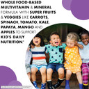 Bluebonnet Nutrition Rainforest Animalz Whole Food Based Multiple Chewable Tablet, Kids Multivitamin & Mineral, Vitamin C, D3, Iron, Gluten Free, Milk Free, Kosher, 180 Chewable Tablets, Mixed Flavor