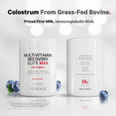 Codeage Multivitamin Recovery Elite Max - Advanced Recovery Support For Athletes - Mixed Carotenoids, Colostrum, Quercetin, Magnesium, Zinc, Vitamin K, Boron - Sports Supplement - 90 Capsules