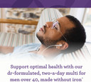 Innate Response Formulas Menã¢ÂS 40+ Multivitamin - Daily Multivitamin For Men 40 And Over - Iron-Free - Includes Vitamins B12, B6, And D3 - Vegetarian And Non-Gmo - 120 Tablets (60 Servings)