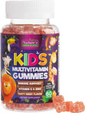 Kids Multivitamin Gummies - Daily Kids Gummy Multivitamins, Fruit Flavored Gummy with Vitamins C, D3 & Zinc for Immune Support - Nature's Children & Toddler Supplement, Strawberry Flavor - 60 Gummies