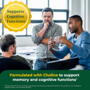 Megafood Men'S Advanced Multivitamin For Men - Doctor -Formulated - Choline, Vitamin B12, Vitamin D, Vitamin C & Zinc - Brain Health & Immune Support - Non-Gmo - Vegetarian - 60 Tabs (30 Servings)