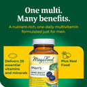 Megafood Men'S One Daily - Multivitamin For Men With Zinc, Selenium, Vitamin B12, Vitamin B6, Vitamin D & Real Food - Immune Support Supplement - Muscle And Bone Health - Vegetarian - 90 Tabs90 Count (Pack Of 1)