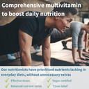 Men'S Multivitamin, Methylated B-Vitamins, Clean Label & Vegan, High Strength Formula Without Iron, Daily Energy, Immunity & Heart Support, Plus Lycopene, Slow Release, Chelated Minerals, By Igennus