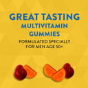 Nature'S Way Alive! Menã¢ÂS 50+ Daily Gummy Multivitamins, Supports Multiple Body Systems*, Supports Cellular Energy*, B-Vitamins, Gluten-Free, Vegetarian, Fruit Flavored, 60 Gummies30 Count (Pack Of 2)