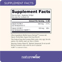 Naturewise Vitamin K2 With Mk4 And Vitamk7 Menaqui-7 For Strong Bones, Cognitive And Heart Health | Increased Bioavailability | Softgel 90 Count (Pack Of 1)