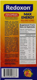 Redoxon Max Energy Multivitamin, Sustained Energy Citris Flavored Multivitamin, B12, B2, B6