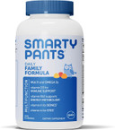 Smartypants Daily Family Multivitamin Gummy: Vitamin C, Vitamin D3, & Zinc For Immunity, Omega 3 Fish Oil (Dha/Epa), Iodine, Choline, Vitamin B6, E, B12, 200 Count (30 Day Supply)200 Count (Pack Of 1)