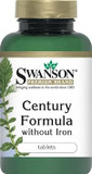 Swanson Century Formula Multivitamin Without Iron 130 Tabs