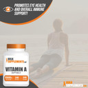 Bulksupplements.Com Vitamin A 25000 Iu Softgels - Vitamin A Retinyl Palmitate, Vitamin A Pills - Vitamin A Supplement, Eye Supplements - Gluten Free, 1 Softgel Per Serving, 240 Softgels