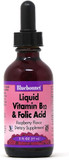 Bluebonnet Nutrition Liquid Vitamin B12 & Folic Acid, For Energy Boost*, Soy-Free, Gluten-Free, Dairy-Free, Vegan, 400 Mcg Of Folic Acid & 1000 Mcg Of Vitamin B12 Per Serving, 2 Fl Oz, 59 Servings