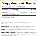 Integrative Therapeutics - B12-Active - Fast-Absorbing -Methylcobalamin - Cherry Flavored - 30 Chewable Tablets