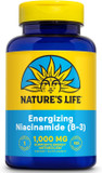 Nature'S Life Niacinamide, 1000 Mg Non Flushing Vitamin B3 Niacin Supplement 100 Vegetarian Tablets