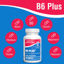 Anabolic Laboratories Vitamin B6 50Mg Tablets - 100 Tablets Of Vitamin B 6 Supplement - B6 Pyridoxine Plus With Magnesium And Potassium For Nerve And Heart Health