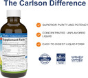 Carlson - B-6 Liquid, Vitamin B-6, Energy Production, Heart Health, Berry Lemonade Flavor, 120 Ml (4 Fl Oz)