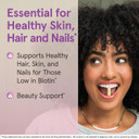 Jarrow Formulas Biotin 5000 Mcg - 100 Veggie Capsules - Supplement Supports Skin & Hair Growth, Lipid Metabolism & Energy Production (Atp) - 100 Servings (Packaging May Vary)100 Count (Pack Of 1)