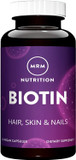 Mrm Nutrition Biotin | Hair + Skin + Nails | Cellular Energy | Vegan + Gluten-Free | Non-Gmo Project Verified | 60 Servings