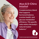 Bestvite Myo & D-Chiro Inositol (120 Vegetarian Capsules) - 40:1 Ratio - No Stearates - Vegan - Non Gmo - Gluten Free