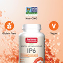 Jarrow Formulas Ip6 Inositol Hexaphosphate - 500 Mg - 120 Veggie Capsules - Purified Inositol Hexaphosphate - Immune Health Support Supplement - Up To 120 Servings