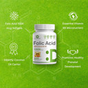 Deal Supplement Folic Acid 1000 Mcg (1 Mg), 500 Coconut Oil Softgels | Bioavailable Prenatal Vitamins (Vitamin B9)  1,667 Mcg Dfe  Easy To Swallow, Non-Gmo, & No Gluten Deal Supplement Folic Acid 1000 Mcg (1 Mg), 500 Coconut Oil Softgels | Bioavailable Prenatal Vitamins (Vitamin B9)  1,667 Mcg Dfe  Easy To Swallow, Non-Gmo, & No Gluten