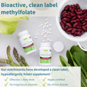 Pure Folate 400Mcg, 667Mcg Dfe, Optimized Methylfolate, Clean Label, 180 Small Tablets, Lab Verified, Vegan & Hypoallergenic, Supplement For Men & Women, Pregnancy, Mood, & Heart Health, By Igennus