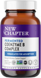 New Chapter Vitamin B Complex  Fermented Coenzyme B Complex Rich in Vitamin B12 + Vitamin B6 + Biotin + Made with Organic Ingredients - 30 ct30 Count (Pack of 1)