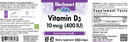 Bluebonnet Nutrition Vitamin D3 400 Iu Softgels, Aids In Muscle And Skeletal Growth, Cholecalciferol From Fish Oil, Non Gmo, Gluten Free, Soy Free, Dairy Free, 250 Softgels