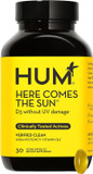 Hum Here Comes The Sun - Immune Supplement With Vitamin D & Calcium For A Healthy Immune System - Supports Radiant Skin, Mood + Bone Health (1 Month Supply)