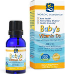 Nordic Naturals Babyã¢ÂS Vitamin D3, Unflavored - 400 Iu Vitamin D3 - 0.37 Oz - Healthy Bones, Immune System Support, Normal Sleep Rhythms - Non-Gmo, Certified Vegetarian - 365 Servings