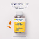 Solaray Bio E With Selenium Supplement, 400Iu, 120 Count