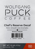 Wolfgang Puck Coffee, Chef'S Reserve Decaf, Whole Bean Coffee, 1-Pound, (Pack Of 3)
